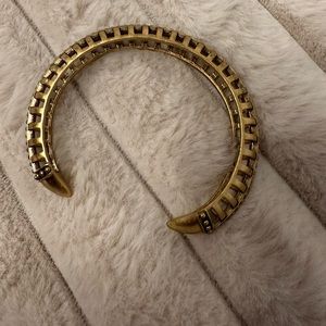J Crew Antique Gold Bracelet. Never worn.